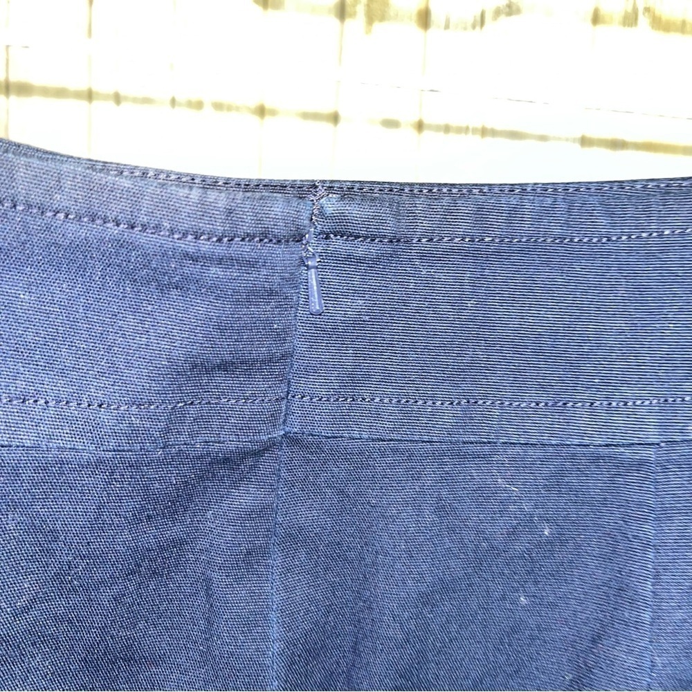 Talbots Navy A Line Skirt - Picture 2 of 4